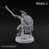 Phalanx Holds Past Sunset Human Hoplite Warriors — J