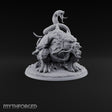 The Stowaway Never Left Dragon Turtle with Coiled Serpent