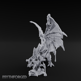 Dripping And Oozing Black Dragon Miniature for Dungeons and Dragons, Pathfinder or other TTRPGs
