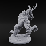 Lumbering And Hungry Wendigo Brute Miniature for Dungeons and Dragons, Pathfinder or other TTRPGs