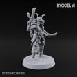 Blade And Gun Wielding Human Samurai A Miniature for Dungeons and Dragons, Pathfinder or other TTRPGs