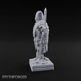 Blade-Impaled Rope-Bound Scarecrow Effigy Miniature for Dungeons and Dragons, Pathfinder or other TTRPGs