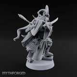 Blade Levelling Samurai Lord Miniature for Dungeons and Dragons, Pathfinder or other TTRPGs