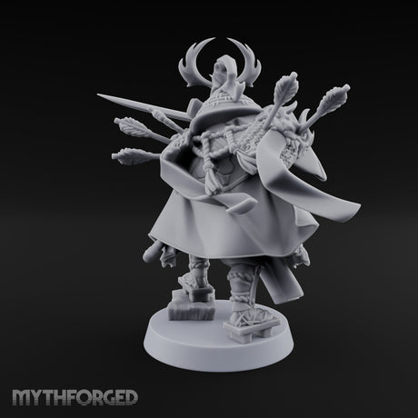 Blade Levelling Samurai Lord Miniature for Dungeons and Dragons, Pathfinder or other TTRPGs