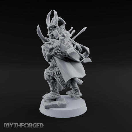 Blade Levelling Samurai Lord Miniature for Dungeons and Dragons, Pathfinder or other TTRPGs
