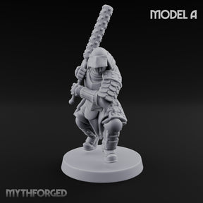 Blade Lunging Crouching Shogunate Shocktrooper A