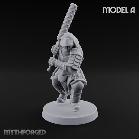 Blade Lunging Crouching Shogunate Shocktrooper A