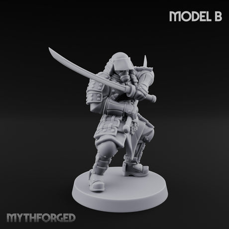 Blade Lunging Crouching Shogunate Shocktrooper B