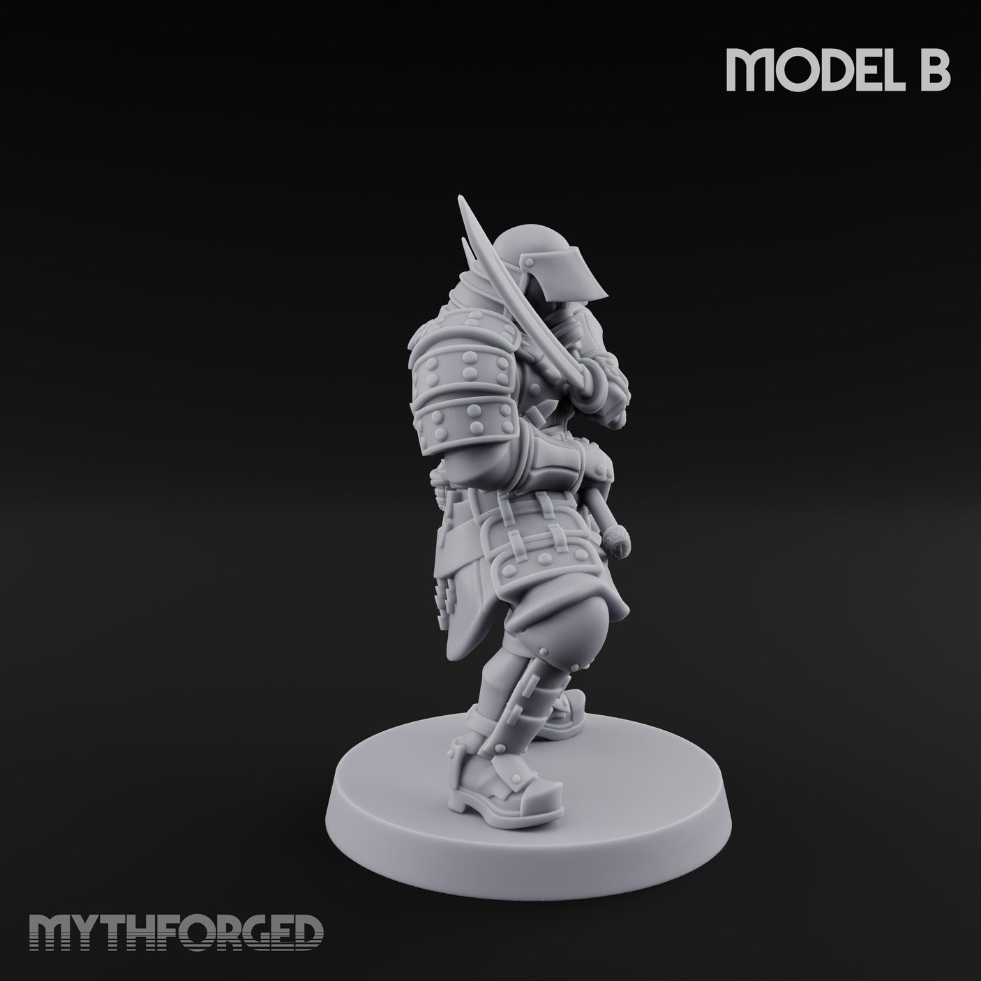 Blade Lunging Crouching Shogunate Shocktrooper B gallery 2