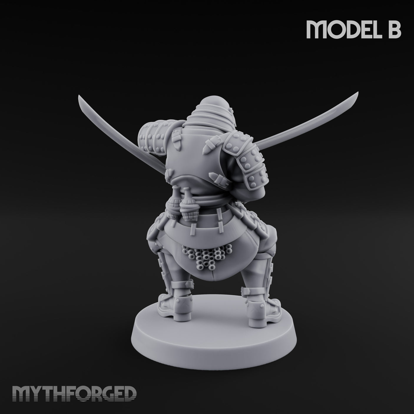 Blade Lunging Crouching Shogunate Shocktrooper B gallery 4