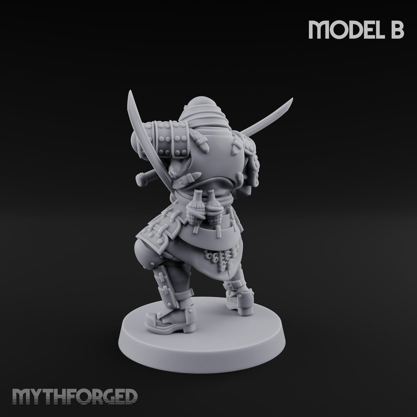 Blade Lunging Crouching Shogunate Shocktrooper B gallery 5
