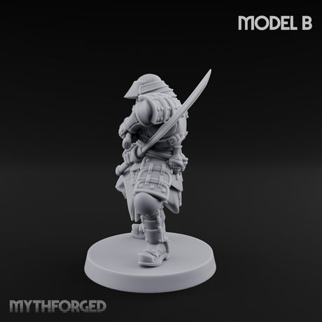 Blade Lunging Crouching Shogunate Shocktrooper B gallery 6