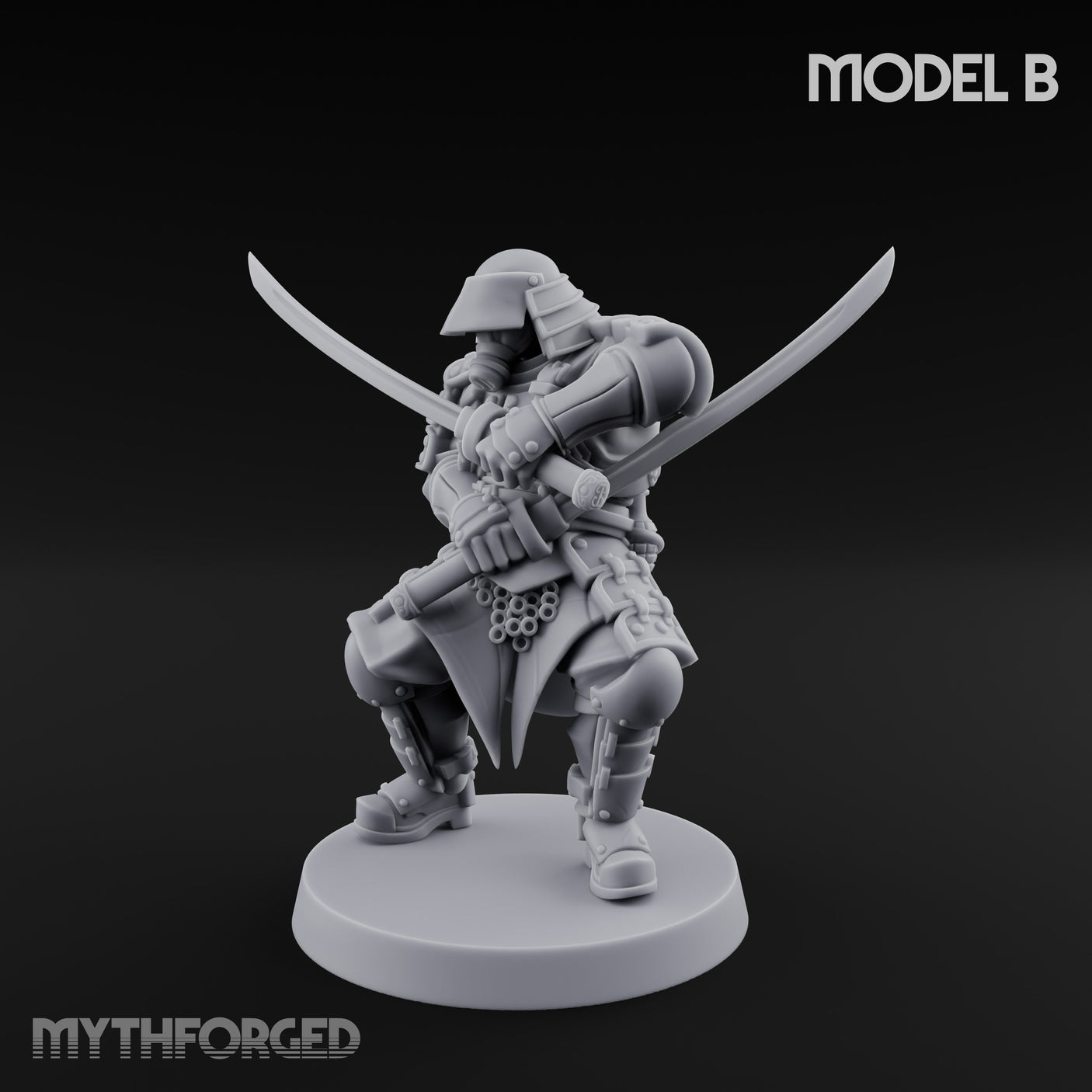 Blade Lunging Crouching Shogunate Shocktrooper B gallery 7