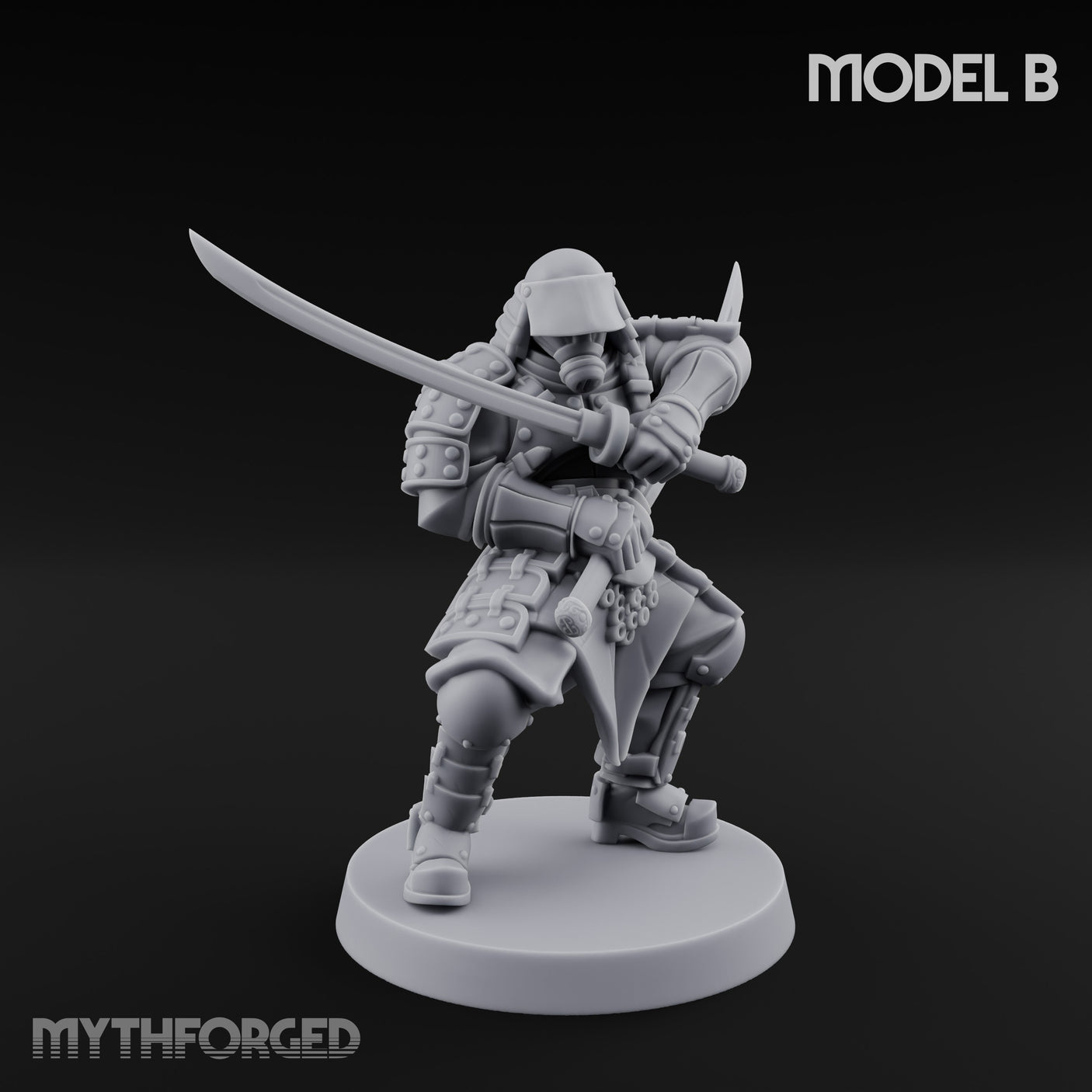 Blade Lunging Crouching Shogunate Shocktrooper B gallery 9