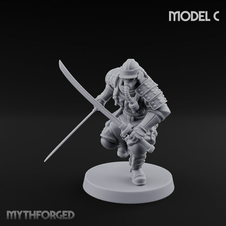 Blade Lunging Crouching Shogunate Shocktrooper C
