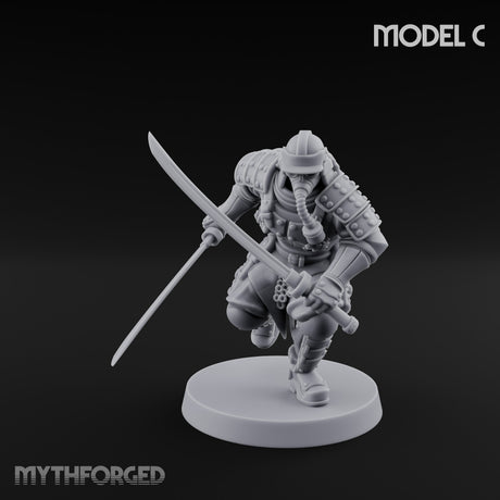 Blade Lunging Crouching Shogunate Shocktrooper C gallery 1