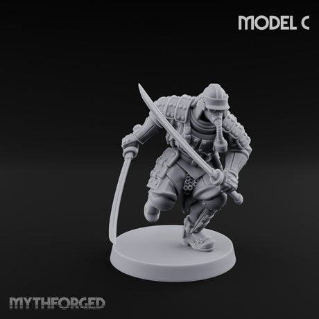 Blade Lunging Crouching Shogunate Shocktrooper C gallery 2