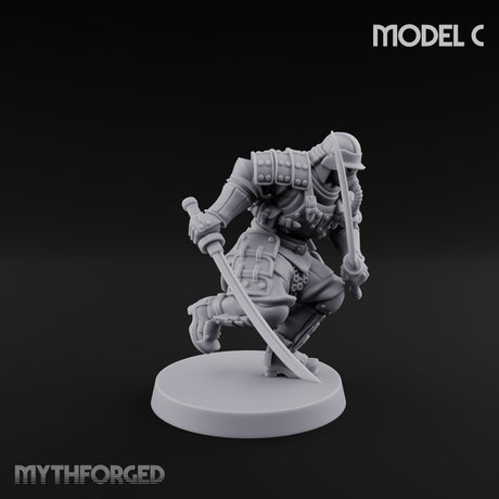 Blade Lunging Crouching Shogunate Shocktrooper C gallery 3