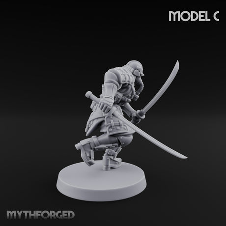 Blade Lunging Crouching Shogunate Shocktrooper C gallery 4