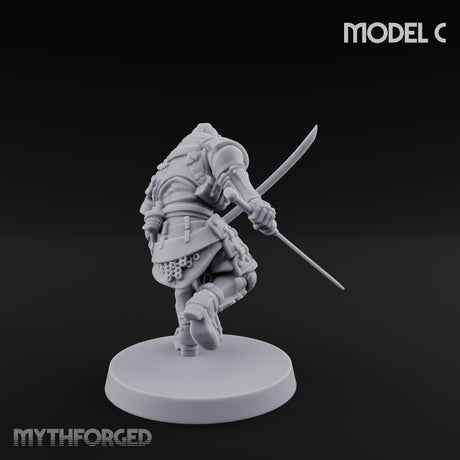 Blade Lunging Crouching Shogunate Shocktrooper C gallery 5
