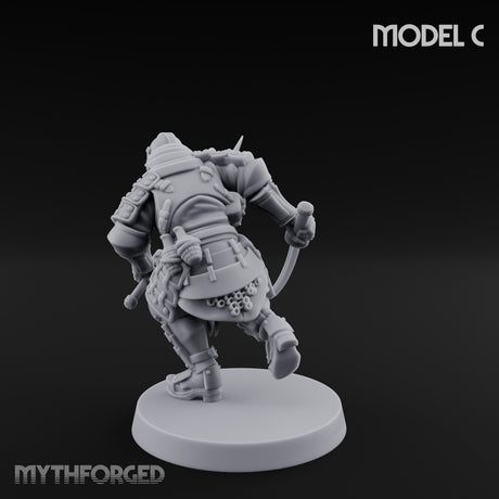 Blade Lunging Crouching Shogunate Shocktrooper C gallery 6