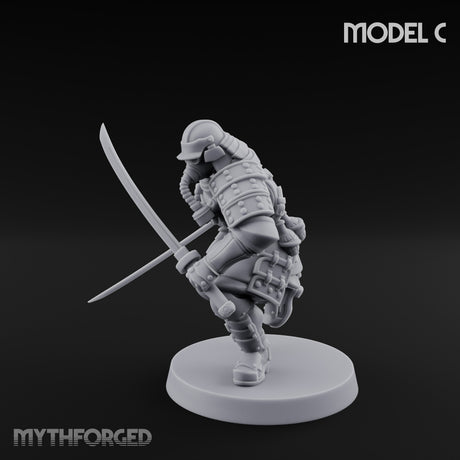 Blade Lunging Crouching Shogunate Shocktrooper C gallery 8
