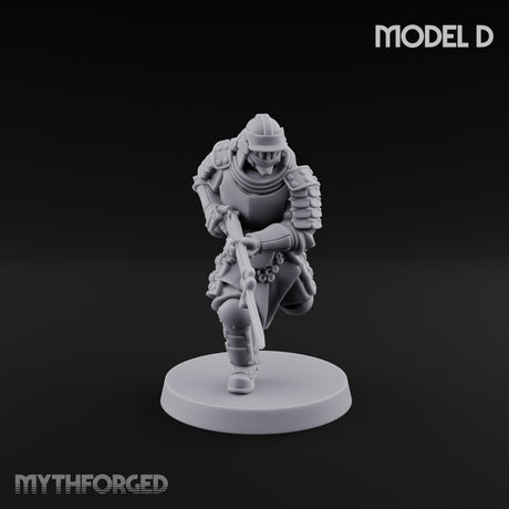 Blade Lunging Crouching Shogunate Shocktrooper D