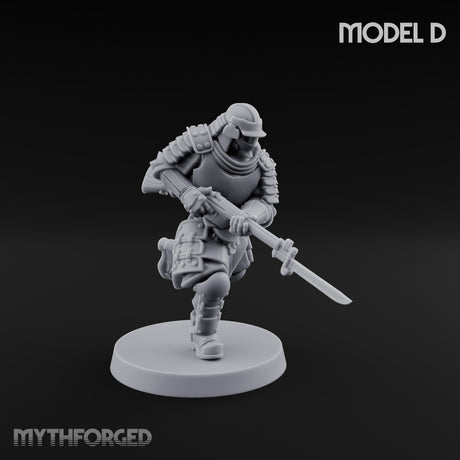 Blade Lunging Crouching Shogunate Shocktrooper D gallery 2