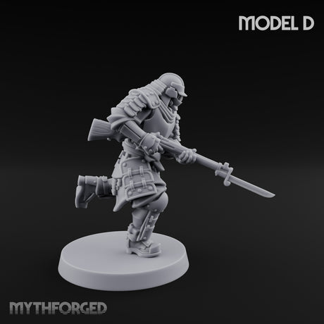 Blade Lunging Crouching Shogunate Shocktrooper D gallery 3
