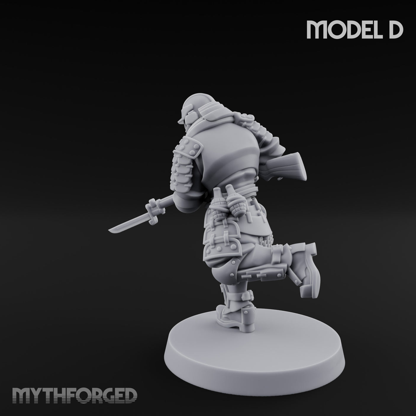 Blade Lunging Crouching Shogunate Shocktrooper D gallery 6