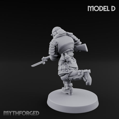 Blade Lunging Crouching Shogunate Shocktrooper D gallery 6