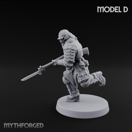 Blade Lunging Crouching Shogunate Shocktrooper D gallery 7