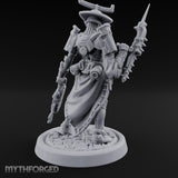 Blade Raising Automaton Warrior Miniature for Dungeons and Dragons, Pathfinder or other TTRPGs