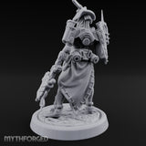 Blade Raising Automaton Warrior Miniature for Dungeons and Dragons, Pathfinder or other TTRPGs