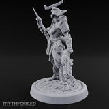 Blade Raising Automaton Warrior Miniature for Dungeons and Dragons, Pathfinder or other TTRPGs