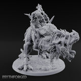 Blade Raising Lizardfolk Dinosaur Rider gallery 1
