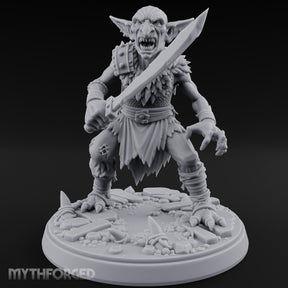 Blade Slashing Claw Swiping Goblin Warrior