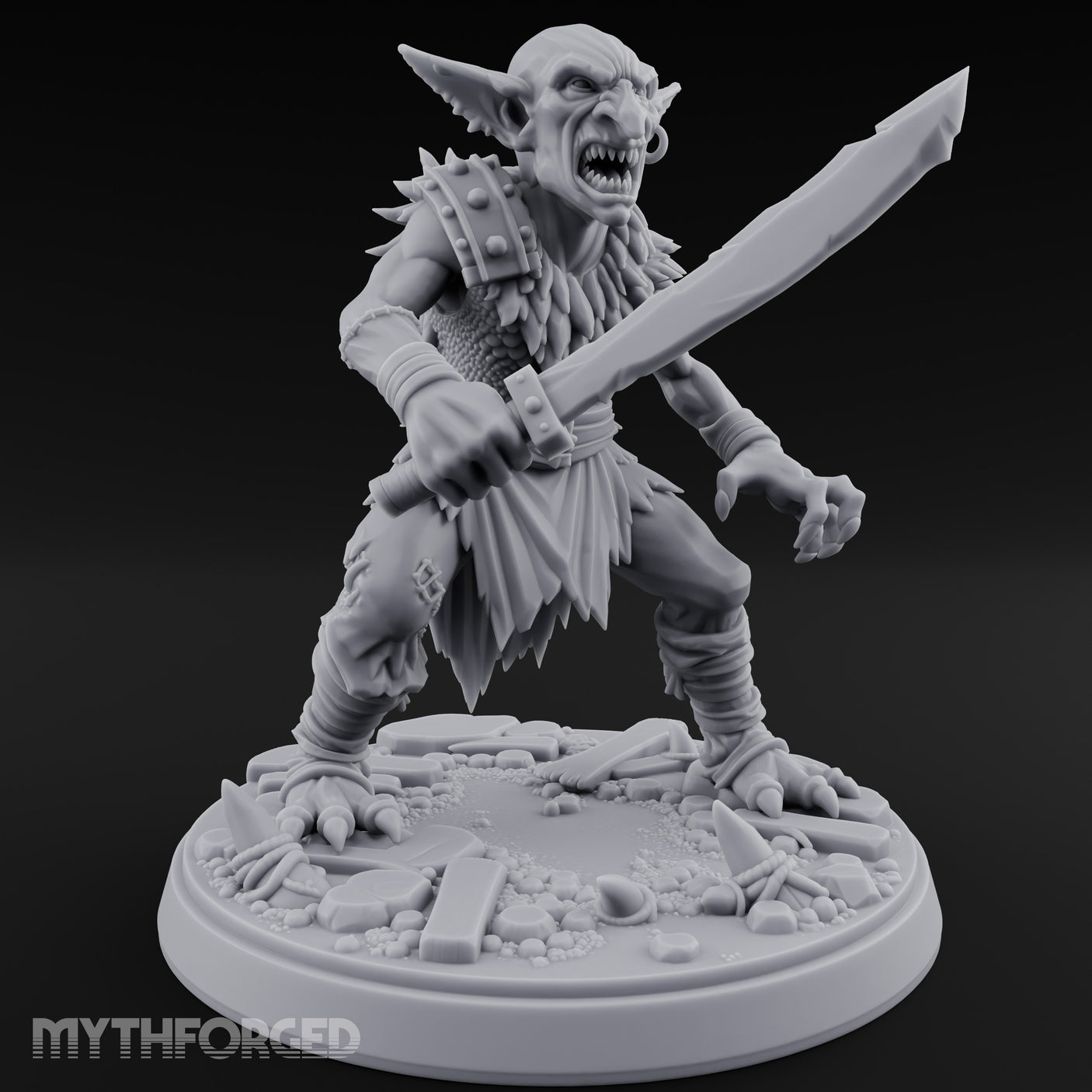 Blade Slashing Claw Swiping Goblin Warrior gallery 2