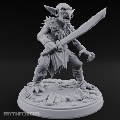 Blade Slashing Claw Swiping Goblin Warrior gallery 2