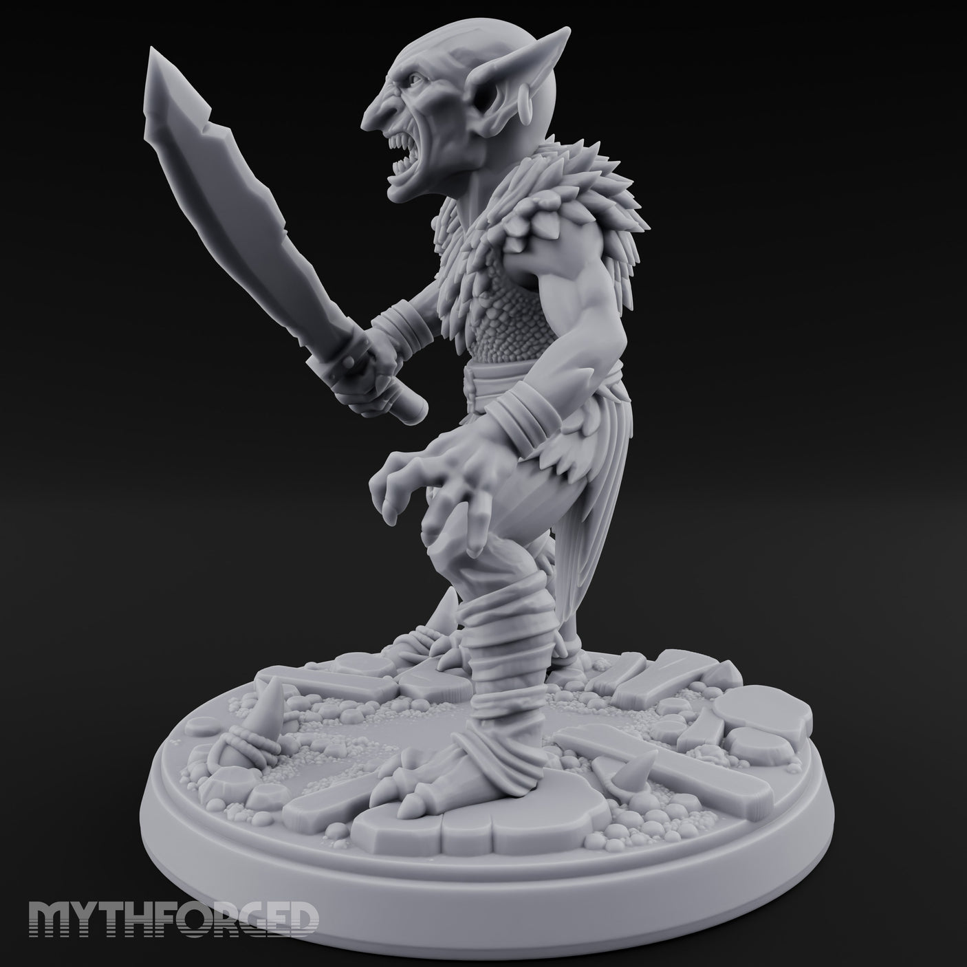 Blade Slashing Claw Swiping Goblin Warrior gallery 7
