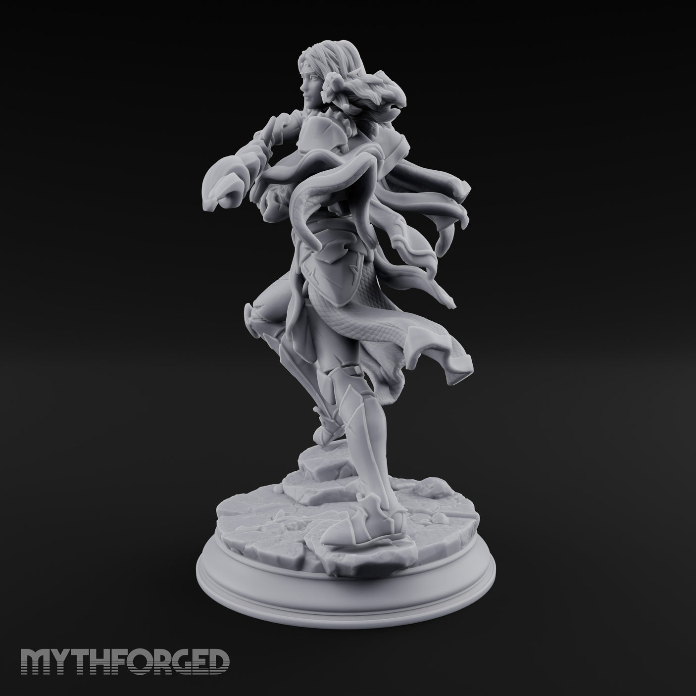 Blade Surging Elf Warrior gallery 14