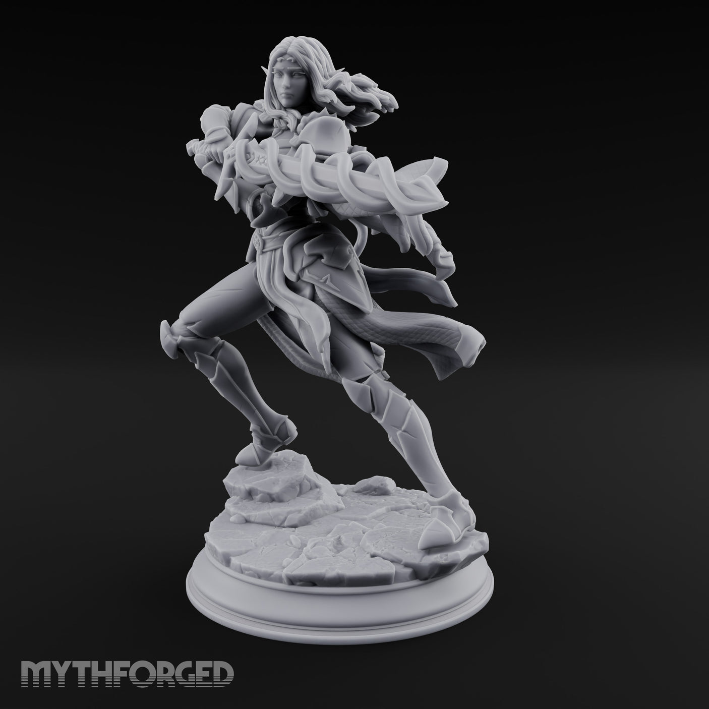 Blade Surging Elf Warrior gallery 16