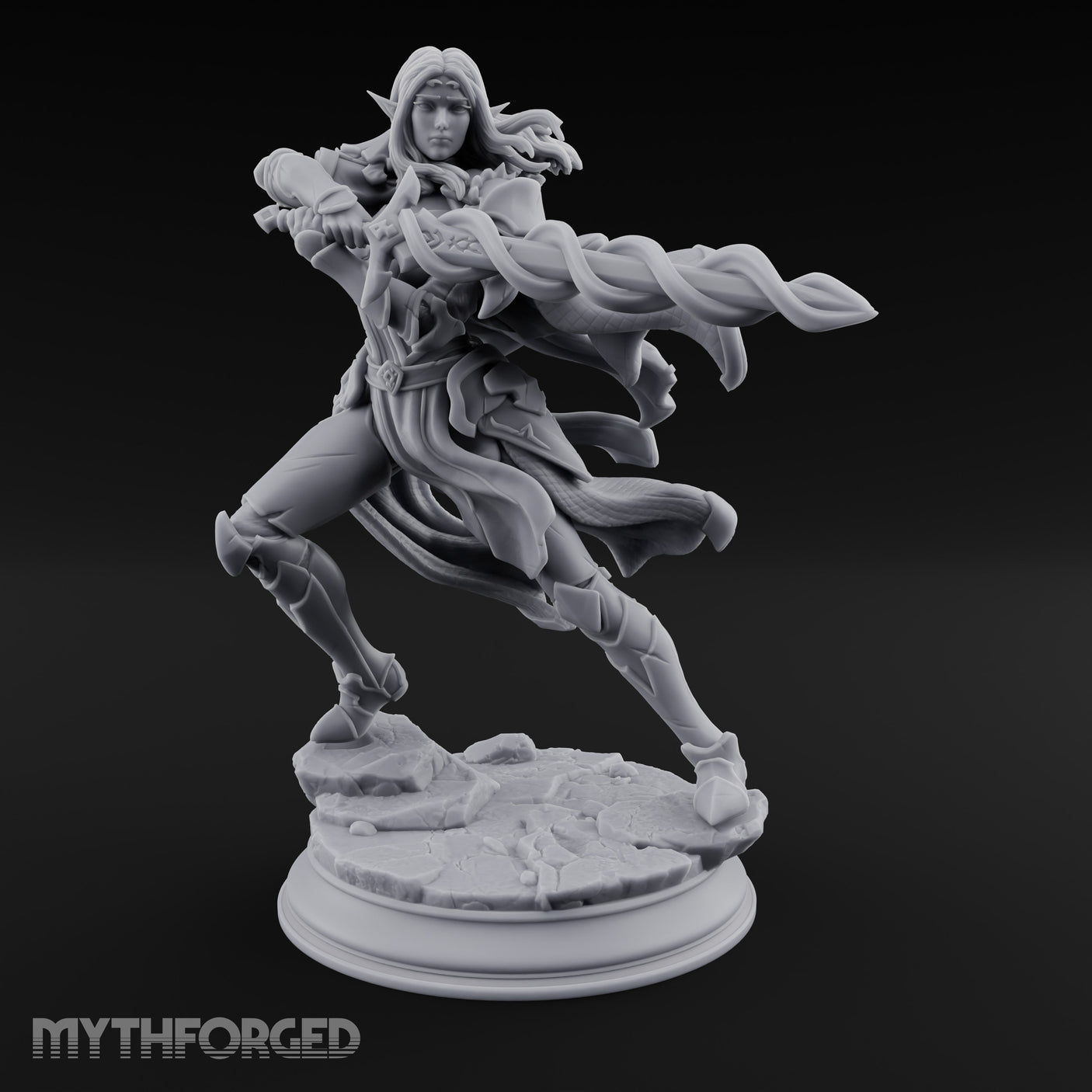 Blade Surging Elf Warrior gallery 17