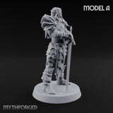 Blade Thrusting Drow Knight A gallery 2