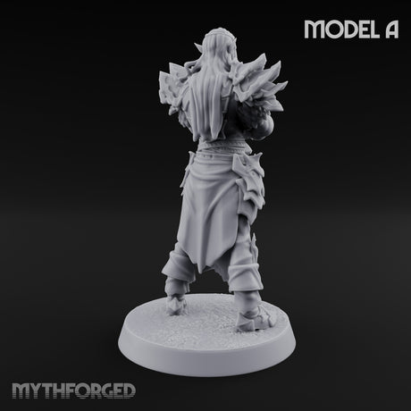 Blade Thrusting Drow Knight A gallery 4