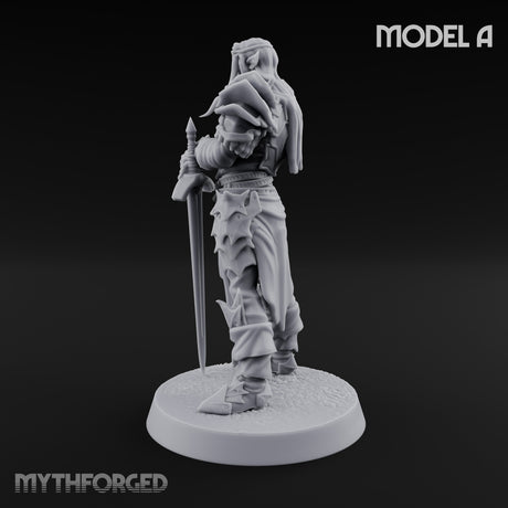 Blade Thrusting Drow Knight A gallery 6