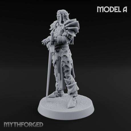 Blade Thrusting Drow Knight A gallery 7