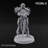 Blade Thrusting Drow Knight A gallery 9