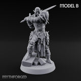 Blade Thrusting Drow Knight B gallery 1