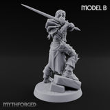 Blade Thrusting Drow Knight B gallery 4